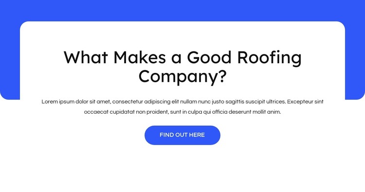 Commercial roofing, metal roofs WordPress Theme