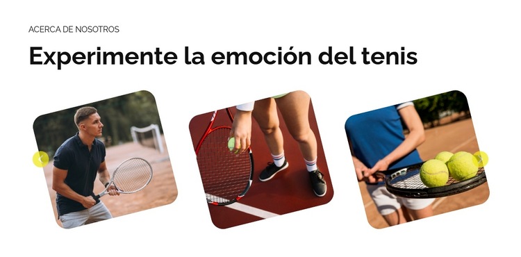 Lograr la excelencia atlética Plantilla de sitio web