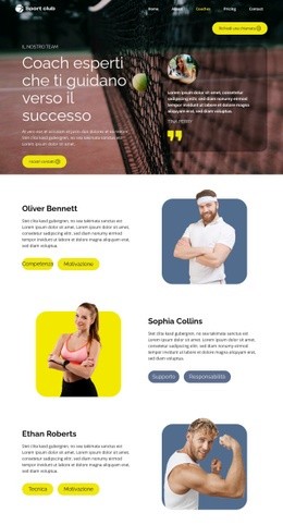 Vantaggi della connessione sociale Disegni del sito web