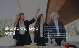 Skontaktuj Się Z Nami Blok Dla Firmy Budowlanej - Kreatywny, Uniwersalny Motyw WordPress