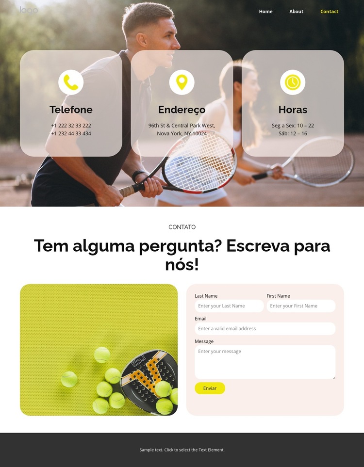 Oportunidades de desenvolvimento de habilidades Modelo de site