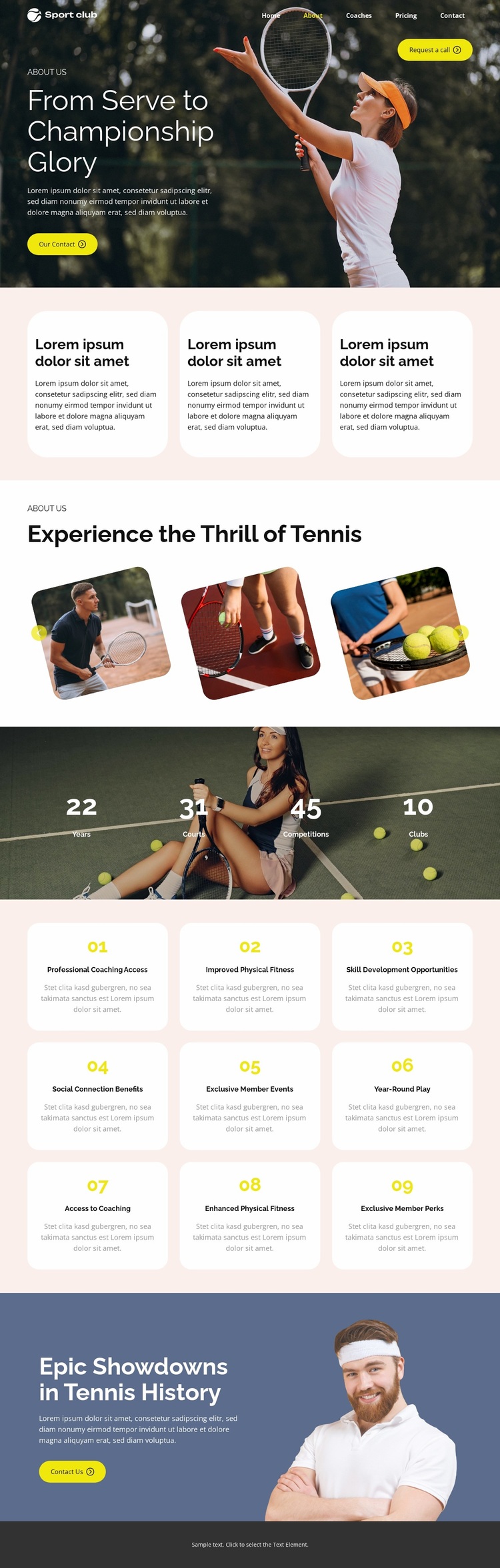 Improved Physical Fitness Website Design