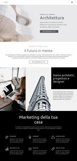 Costruire Case Di Qualità - Mockup Di Sito Web Professionale