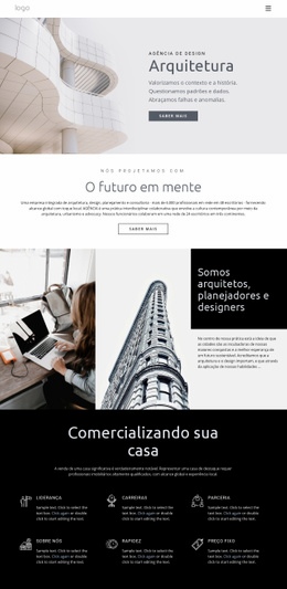 Construindo Casas De Qualidade Website Imobiliário
