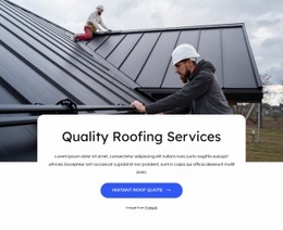 Quality roofing services - Html Code Example by Nicepage