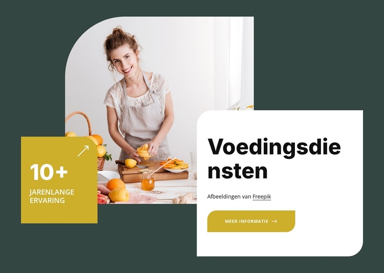 Voedingstherapie diensten WordPress-thema