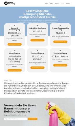 Preise Für Reinigungsdienste