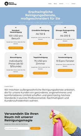 Preise Für Reinigungsdienste #Html-Templates-De-Seo-One-Item-Suffix