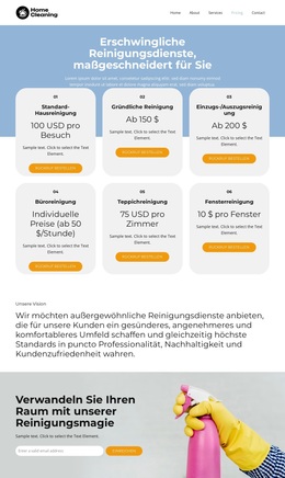 Preise Für Reinigungsdienste