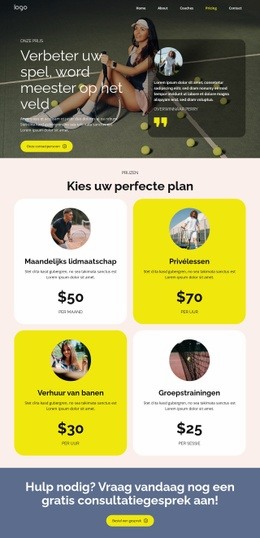 Premium Website-Ontwerp Voor Verbeter Je Spel