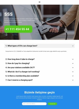 Electric Vehicle Charging - Çok Amaçlı Joomla Şablonu