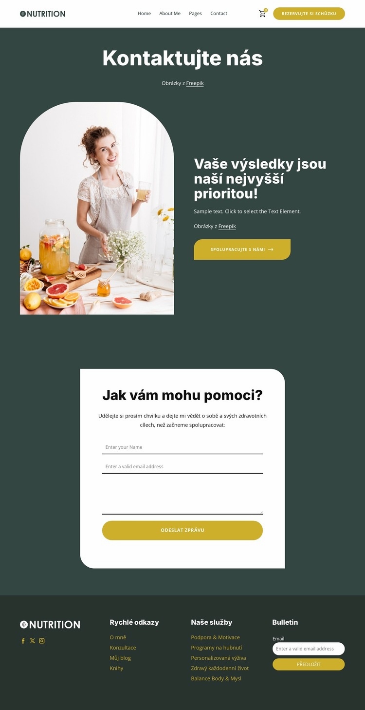 Vaše wellness cesta začíná zde Šablona webové stránky