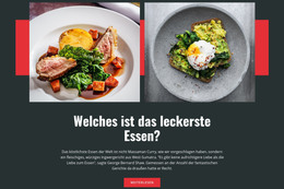 Pasta Italienisches Restaurant - HTML-Landingpage