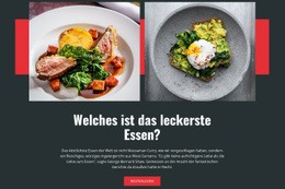 Pasta Italienisches Restaurant - Responsive Website-Vorlagen