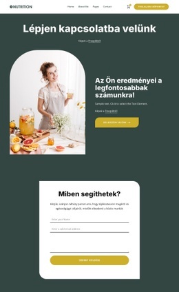 Wellness Utazása Itt Kezdődik – Prémium Elemek Sablon