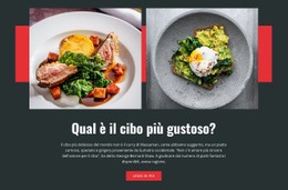 Ristorante Italiano Di Pasta: Modello HTML5 Di Facile Utilizzo