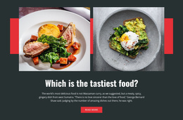 Most Creative Landing Page For Pasta Italian Restaurant