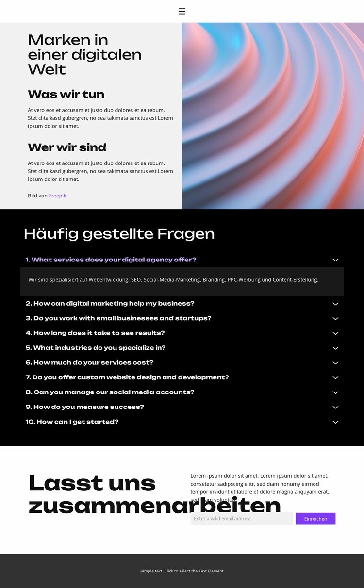 Digitales Marketing nimmt zu Vorlage