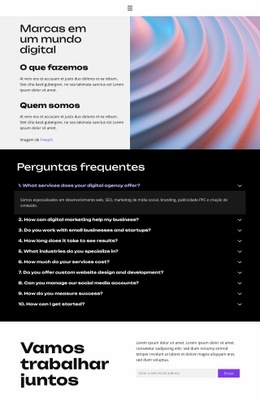 O Marketing Digital Aumenta - Modelo De Site De Página Única