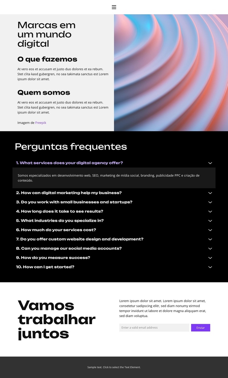 O marketing digital aumenta Tema WordPress