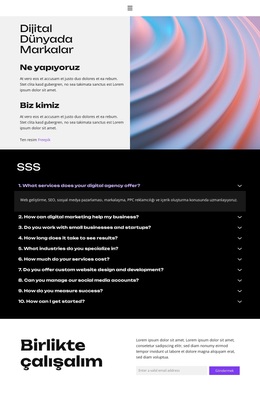 Dijital Pazarlama Artıyor Için WordPress Sitesi