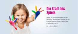 Die Kraft Des Spiels - HTML-Websitevorlage