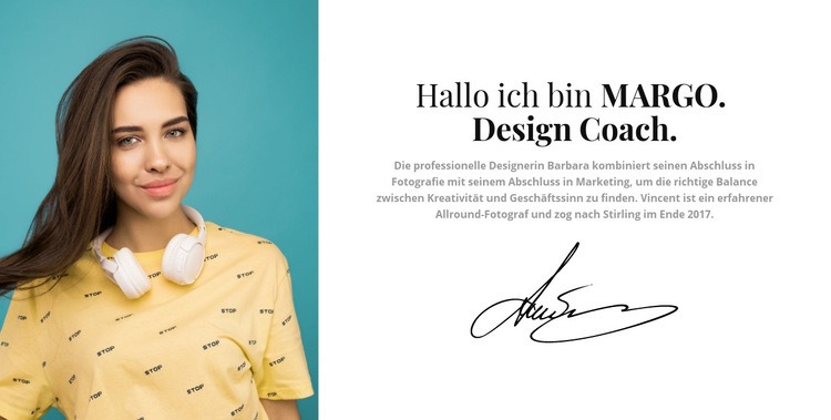 Ihr Design-Coach Joomla Vorlage