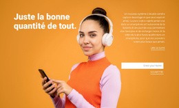 Nouvelles Technologies - Page De Destination Gratuite