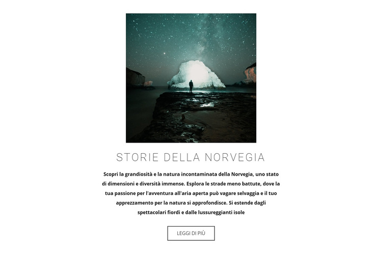 Visita la Norvegia Tema WordPress