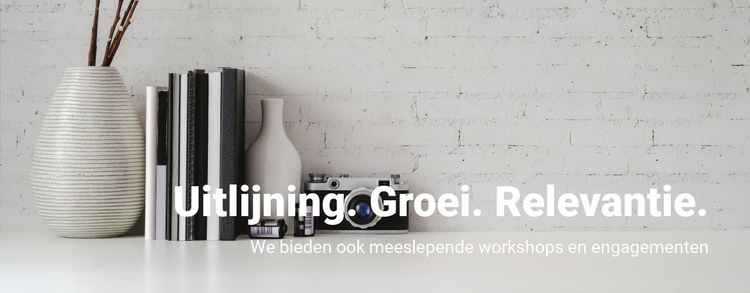 Minimalisme in alles Website ontwerp