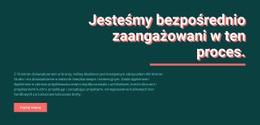 Nagłówek, Wiersz, Tekst I Przycisk - Projekt Strony Internetowej Do Bezpłatnego Pobrania