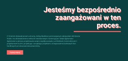 Nagłówek, Wiersz, Tekst I Przycisk - Szablon Osobistej Witryny Internetowej