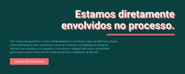 Título, Linha, Texto E Botão - Download Gratuito Do Design Do Site