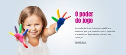 O Poder Do Jogo - Modelo De Site Simples