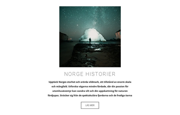 Besök Norge WordPress -tema