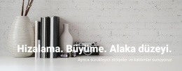 Her Şeyde Minimalizm Için Muhteşem Açılış Sayfası