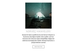 Norveç'I Ziyaret Edin Duyarlı CSS Şablonu