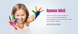 Oyunun Gücü HTML5 Şablonu