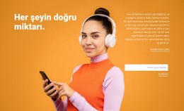 Yeni Teknolojiler Için Çarpıcı Web Tasarımı