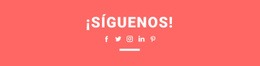 Encuéntrenos En Las Redes Sociales