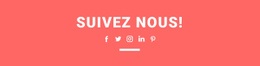 Retrouvez-Nous Sur Les Réseaux Sociaux