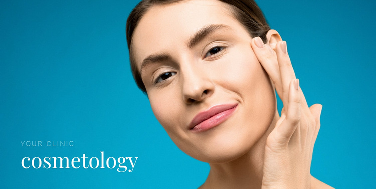 Cosmetology salon Website Design