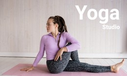 Streame Yoga-Kurse Premium-Vorlage