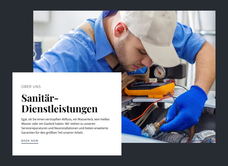 Küchenumbau durch erfahrene Klempner Website-Modell