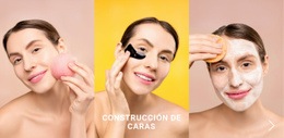 Construcción De Caras: Maqueta De Sitio Web Para Cualquier Dispositivo