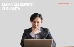 Esperto Professionale Aziendale - Modello HTML5