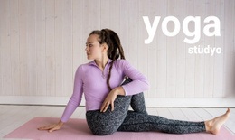 Akış Yoga Dersleri - Nihai Tek Sayfalık Şablon
