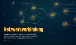 Netzwerkverbindung Vorlage In Voller Breite