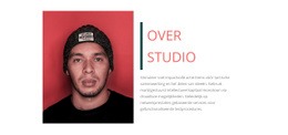 Over Muziekstudio - HTML5-Paginasjabloon