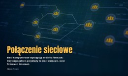 Połączenie Internetowe Szablon O Pełnej Szerokości